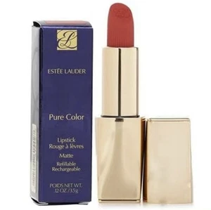 Estée Lauder #569 Matte Fearless Pure Color Refillable Lipstick .12 OZ NIB - Picture 1 of 2