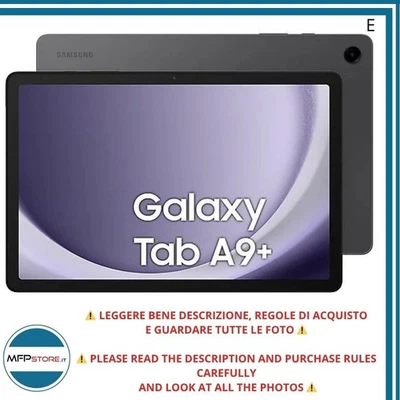 Tablet Samsung Galaxy Tab A9+ 11" Wi-Fi 64 GB NERO – TABLET  TESTATO - Imagen 1 de 4
