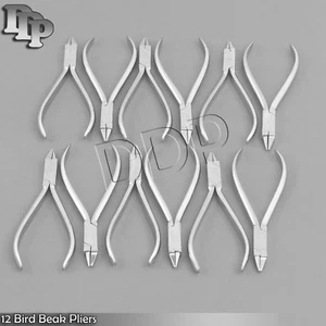 12 Bird Beak Pliers Orthodontic Instruments Supply Dental Supplies Plier - Bild 1 von 2