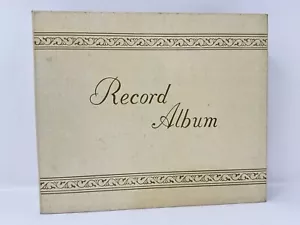 Vintage 45RPM Binder for Storage Vinyl Record Holder with 24 Sleeves Travel Case - Picture 1 of 6