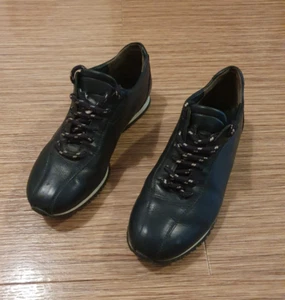 Paul Green Damen Sneaker Schwarz Gr. 37– Echtleder – gebraucht - Bild 1 von 11