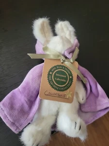Boyds Bears 8” Plush Columbine White Easter Bunny Rabbit - Picture 1 of 5