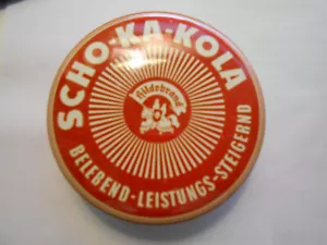 Sehr schön erhaltene SCHO - KA - KOLA Dose - Sammeldose - 85mm x 23mm hoch - rar - Bild 1 von 4