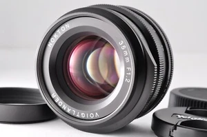 Top Mint Voigtlander Nokton 35mm F/1.2 Aspherical Fuji X Mount mout JAPAN #FK14 - Picture 1 of 12