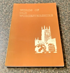 Words of Old Worcestershire Vintage 1980s Kenneth Tomkinson Paperback - Picture 1 of 5