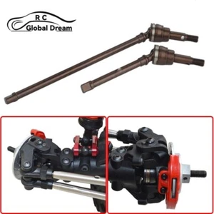 1Pair Steel CVD Drive Shaft Front Axle RC Upgrade Part For 1/10 Axial RBX10 Ryft - Picture 1 of 9