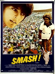TENNIS Ali MacGraw Dean-Paul Martin John McEnroe PLAYERS 1979 FRENCH POSTER16x21 - Picture 1 of 1
