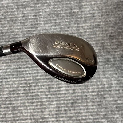Nickent Genex 3DX Ironwood 4 Hybrid 23* Gold Club S-Flex 75g Graphite 39" LH - Image 1 of 4