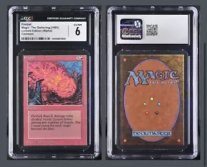 Fireball Alpha Cgc 6 1993 Magic The Gathering Magic The Gathering Magic The Gathering 048 - Imagen 1 de 1