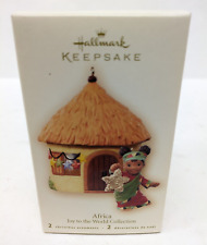 Hallmark Keepsake Christmas Ornament Africa Joy To The World Collection QSR8029