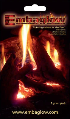 Embaglow 1g - Glowing Flickering Ember Effect for Gas Fires. - Image 1 of 4