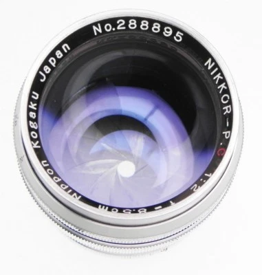 Nikkor 8.5cm f2 Leica LTM  #288895 - Image 1 of 4