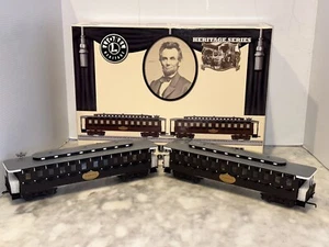 Lionel O 6-25631 Lincoln treno funerario aggiuntivo confezione da 2. Nuovo in scatola - Foto 1 di 8