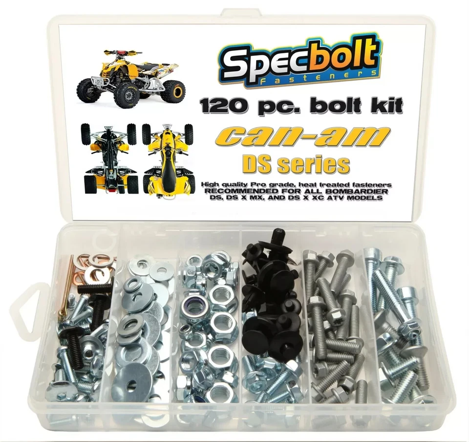CAN-AM Bombardier bolt kit DS 450 ATV MX XC DS450 X Outlander Renegade SPECBOLT - Image 1 of 1