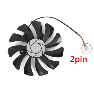 85mm For MSI GeForce GTX 1650 AERO ITX 4G OC Graphics Card Cooling Fan 2pin - Image 1 of 4