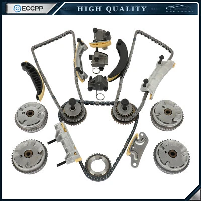 Timing Chain Kit & VVT Gears for 07-22 Buick Enclave Chevy Traverse GMC 3.6 3.0 - Image 1 of 4