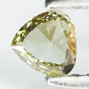 0.18 Ct Wonderful Perfect Heart 3.9 MM 100% Natural Fancy Green Diamond !!! - Picture 1 of 5