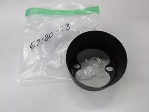NOS Harley Davidson FX XL 73-82 Black Speedometer Tachometer Cover P/N 67180-73 - Picture 1 of 2