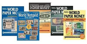 World Paper Money Catalog 5 Cat. from 1601 to Present on PDF files