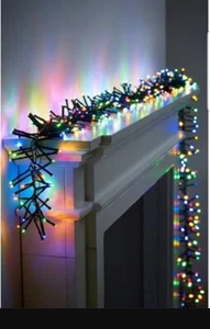 720 Cluster Lights Multicoloured Outdoor Indoor 8 Modes Christmas Decoration - Picture 1 of 16
