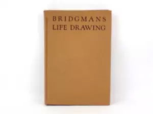 1937 Bridgmans Life Drawings Book by George Bridman Art Instruction Drawing - Imagen 1 de 11