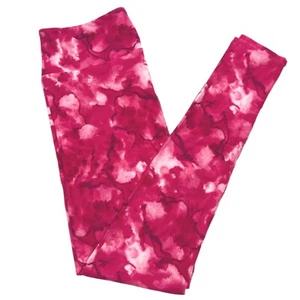 TC2 LuLaRoe Leggings ~ PINK TIE DYE ~ Sizes 20-26 Tall & Curvy 2 VALENTINE'S DAY - Picture 1 of 5