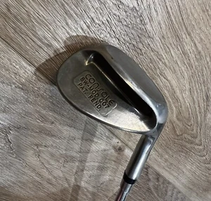 Vintage CON-SOLE Wide CONcave SOLE Sand Wedge 35.5" Long Steel Shaft Right Hand - Picture 1 of 7