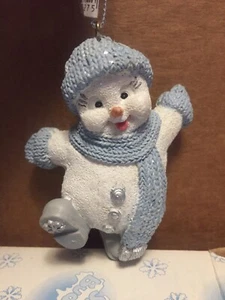 Snow Buddies UNCLE FLAKE 3" Ornament By Encore #8527597508 ~NEW - Picture 1 of 2