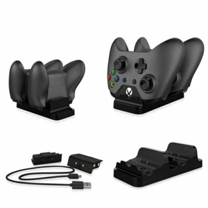 Dual Charging Dock Station Controller Charger 2 Battery Packs for XBOX ONE - Picture 1 of 9
