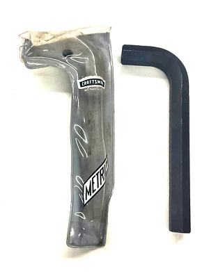 NOS! VINTAGE CRAFTSMAN TOOLS 17mm HEX KEY WRENCH, 46666, USA - Image 1 of 4