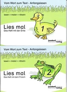 Lies mal - Die Hefte 1 und 2 im Paket (Ente und Frosch) - Bild 1 von 1