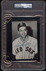Lou Boudreau Boston Red Sox PSA/DNA Auto Signed Photo in PSA Holder ID:86683 - Picture 1 of 2
