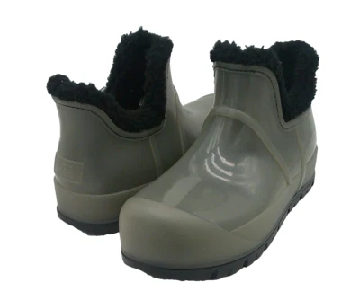 UGG RAINCLOUD 透明女式雨衣黑色 US 11 /UK 9 /EU 42 — 第 1/4 张图片