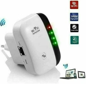Repeater Ripetitore Segnale WIFI Wireless Amplificatore Extender Router LAN - Imagen 1 de 4
