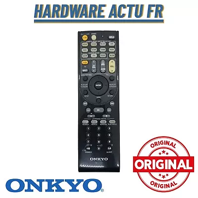 TELECOMMANDE ONKYO - 6300BC1-001-R / RC-737M - TX-SR507 - Testé 100% Fonctionnel - Immagine 1 di 4