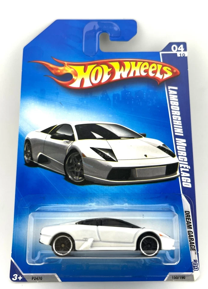 Hot Wheels Dream Garage 2009 - Lamborghini Murcielago  4/10 White - New - Image 1 of 4