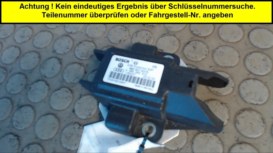 Sensore velocità rotazione VW Passat Variant 1.8 5V 3 B 0265005213 12 mesi di garanzia - Immagine 1 di 4