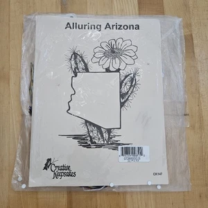 Creative Keepsake Counted Cross Stitch Sampler Kit NIP Alluring Arizona Sealed - Picture 1 of 2