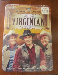 NEW The Virginian: The Complete Season Six 6 (DVD, 2012, 9-Disc Set, Tin Case) - Picture 1 of 2