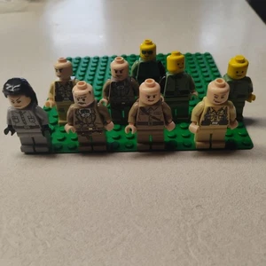 LEGO Indiana Jones Series: LOT of (9) different MINIFIGS Some Wrong Pieces  - Picture 1 of 6