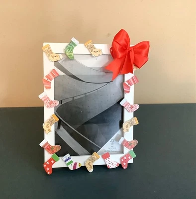 Marco de fotos calcetín navidad 5x7 Foto 1 de 4