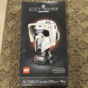 LEGO 75305 Scout Trooper Helmet Retired Star Wars New Sealed - Picture 1 of 8