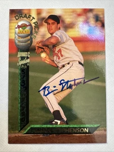 1994 Signature Rookies Brian Stephenson Autographed Card #43 CHICAGO CUBS - Picture 1 of 2