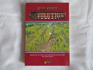 Black Powder Epic Battles Revolution! Libro de reglas A5 Guerra de Independencia - Señor de la Guerra - Imagen 1 de 1