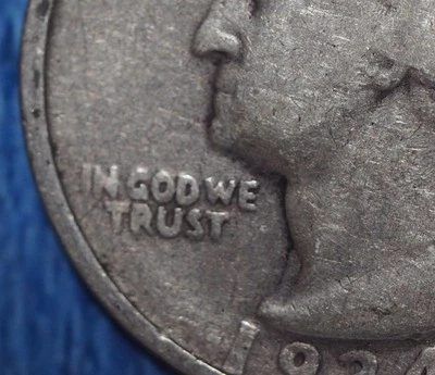 1934, Washington Silver Quarter, DDO, Double Die Obverse, FS-101, Error/Variety! - Image 1 of 4