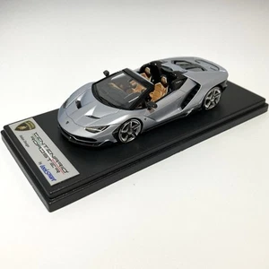 Lamborghini Centenario Roadster 2016 Argento in scala 1:43 di Looksmart LS465A - Foto 1 di 15