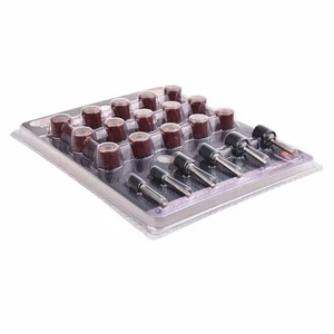 JUEGO DE TAMBOR MANGAS BANDAS LIJADO 51 piezas PARA HERRAMIENTAS ROTATIVAS 1/4" 3/8" 1/2" 120GRIT PADS# - Imagen 1 de 4