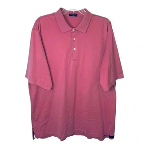 Peter Millar Pink Polo Shirt Office Golf Cotton Men Size XL - Picture 1 of 6