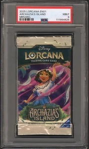 Lorcana Archazia's Island Mirabel Booster Pack EN 1 PSA 9 COMO NUEVO  - Imagen 1 de 2