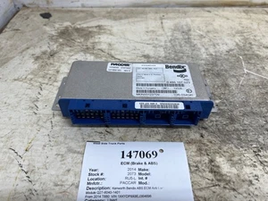 Kenworth Bendix ABS ECM Anti Lock Brake Control Module Q27-6040-1401 - Picture 1 of 4